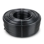 High Density Polyethylene Coil Pipe Pressure 10 Bar PE 80 Outer Diameter 32 mm SDR 33 Black