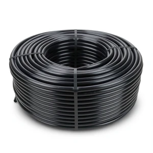High Density Polyethylene Coil Pipe Pressure 10 Bar PE 80 Outer Diameter 32 mm SDR 33 Black