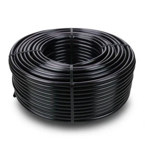 HDPE Coil Pipe Pressure 10 Bar PE 80 Size 40 mm SDR 33 Black Color