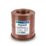 سلك كهرباء نحاس مجدول 2 AWG مطلي بالقصدير، معزول PVC 105°C، بني، 600 فولت، 500 قدم | شركة كابلات الشرقية للصناعة