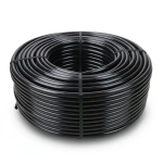 لفة أنابيب HDPE ضغط 10 بار PE 80 مقاس 75 mm SDR 33 لون أسود