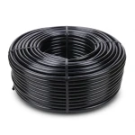 HDPE Coil Pipe Nominal Pressure 4 Bar PE 100 OD 125 mm Thickness 3.1 mm Black