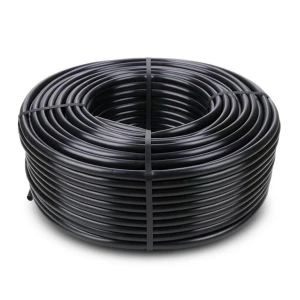 HDPE Coil Pipe Nominal Pressure 4 Bar PE 100 OD 125 mm Thickness 3.1 mm Black