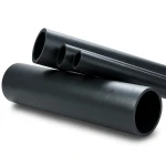 HDPE Pipe Pressure 4 Bar PE 100 Size OD 140 mm Thickness 3.5 mm Black