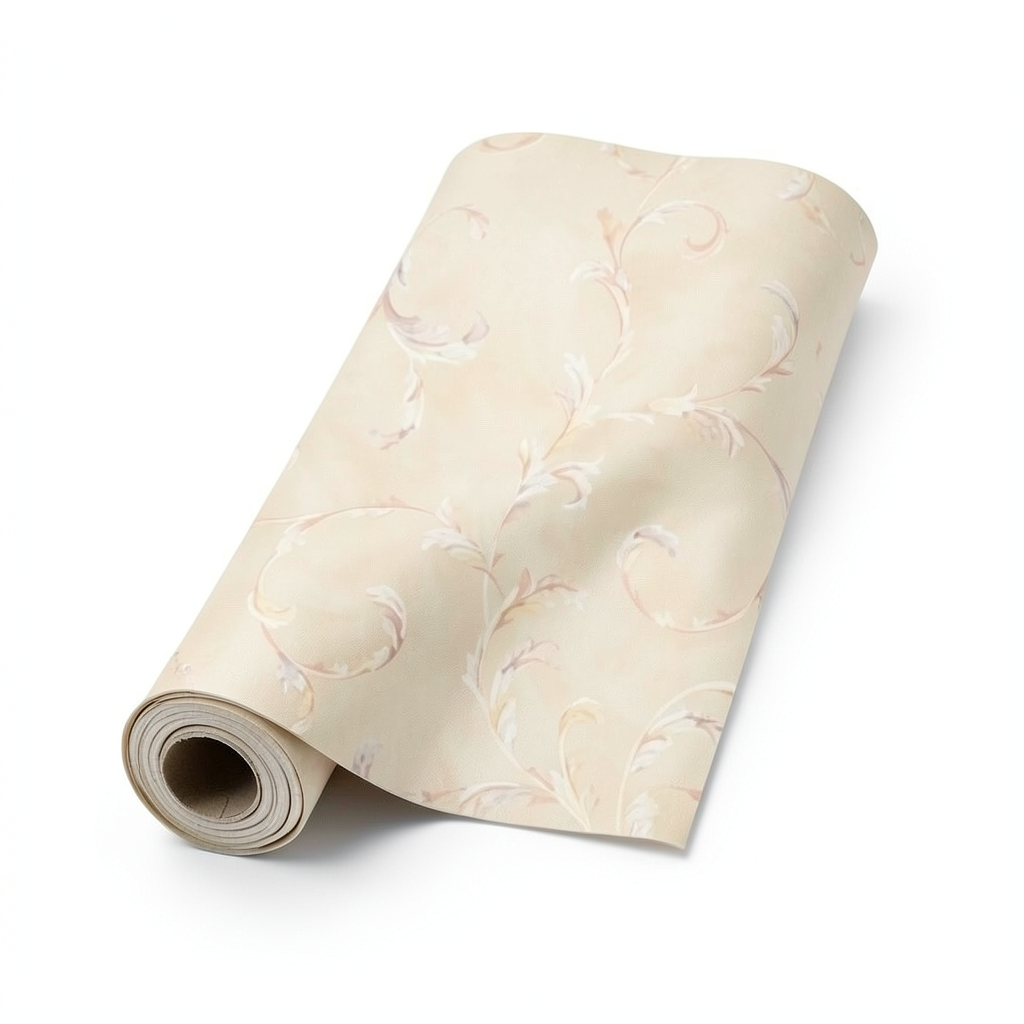 Classic Wall Decoration 10mx0.53m Beige Color, Model aq50205
