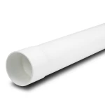 مواسير UPVC ضغط 9 بار مقاس 3 إنش سماكة 4.1 ملم لون أبيض