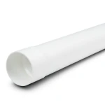 مواسير بلاستيك UPVC ضغط 12 بار مقاس 2 إنش سمك 3.7 ملم لون أبيض