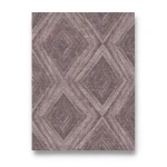 Spanish Wallpaper Brown Color Geometric Design, Size 10m x 0.53m