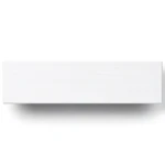 Porcelain Floors 15x90 cm, White, Experience Design