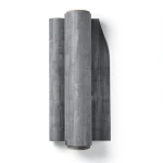 Wooden Wall Covering Dark Gray 10m x 0.53m, Model 373-4
