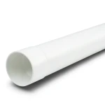 مواسير UPVC ضغط 25 بار (SDR 11) مقاس 200 ملم سماكة 18.2 مم لون أبيض