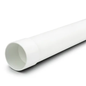 UPVC Pipe PN 9 Bar Size 3 inch Thickness 4.1 mm White Color