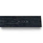 بلاط أرضيات بورسلين 15×90 سم، أسود، تصميم إكسبرينس