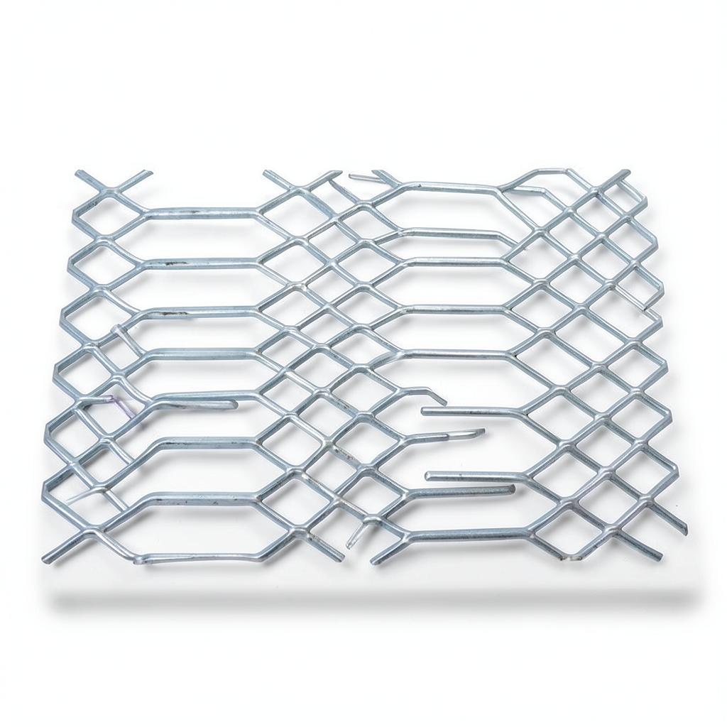 Hot Rolled Expanded Sheet Jawhara Form Wire Diameter 2 mm Width 1.22 M Length 6 M