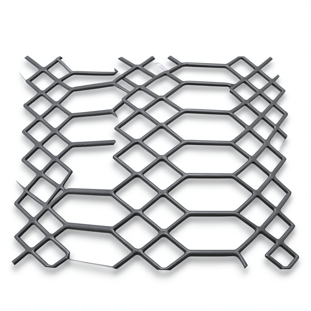 Hot Rolled Expanded Sheet Jawhara Shape Wire Diameter 1.8 mm Width 1.22 M Length 6 M