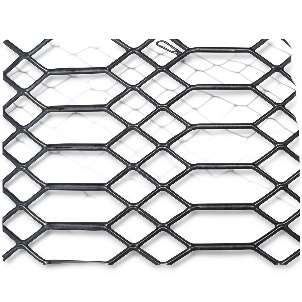 Hot Rolled Flattened Expanded Metal Jawhara Wire Diameter 1.5 mm Size 2.44×4 meter | Bait Al Tatawor