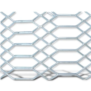 Hot Rolled Expanded Metal Mesh 2 mm Wire Diameter, 1.22 M Width, 3 M Length, Jawhara Shape