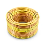 كابل نحاسي THHN/THWN معزول PVC 105 درجة مئوية قطر 13.8 مم 600 فولت 500 قدم أصفر | شركة الفنار