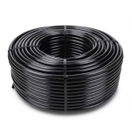 HDPE Coil Pipe Nominal Pressure 4 Bar PE 100 OD 125 mm Thickness 3.1 mm Black