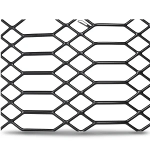 Hot Rolled Expanded Metal Mesh Jawhara Thickness 1.5 mm Size 2.44×3 M