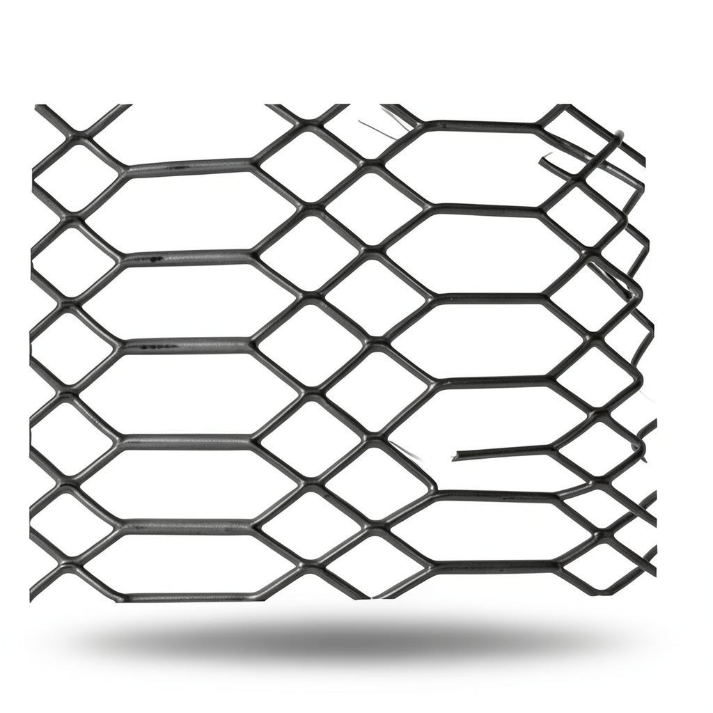 Hot Rolled Flattened Expanded Metal Jawhara Wire Diameter 1.5 mm Size 2.44×4 meter | Bait Al Tatawor