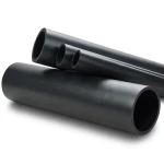 High Density Polyethylene Pipe PN 4 Bar PE 100 180 mm Black