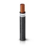 كابل نحاس THHN/THWN معزول PVC 105 درجة مئوية قطر 16.1 مم 600 فولت طول 500 قدم أسود | شركة الفنار