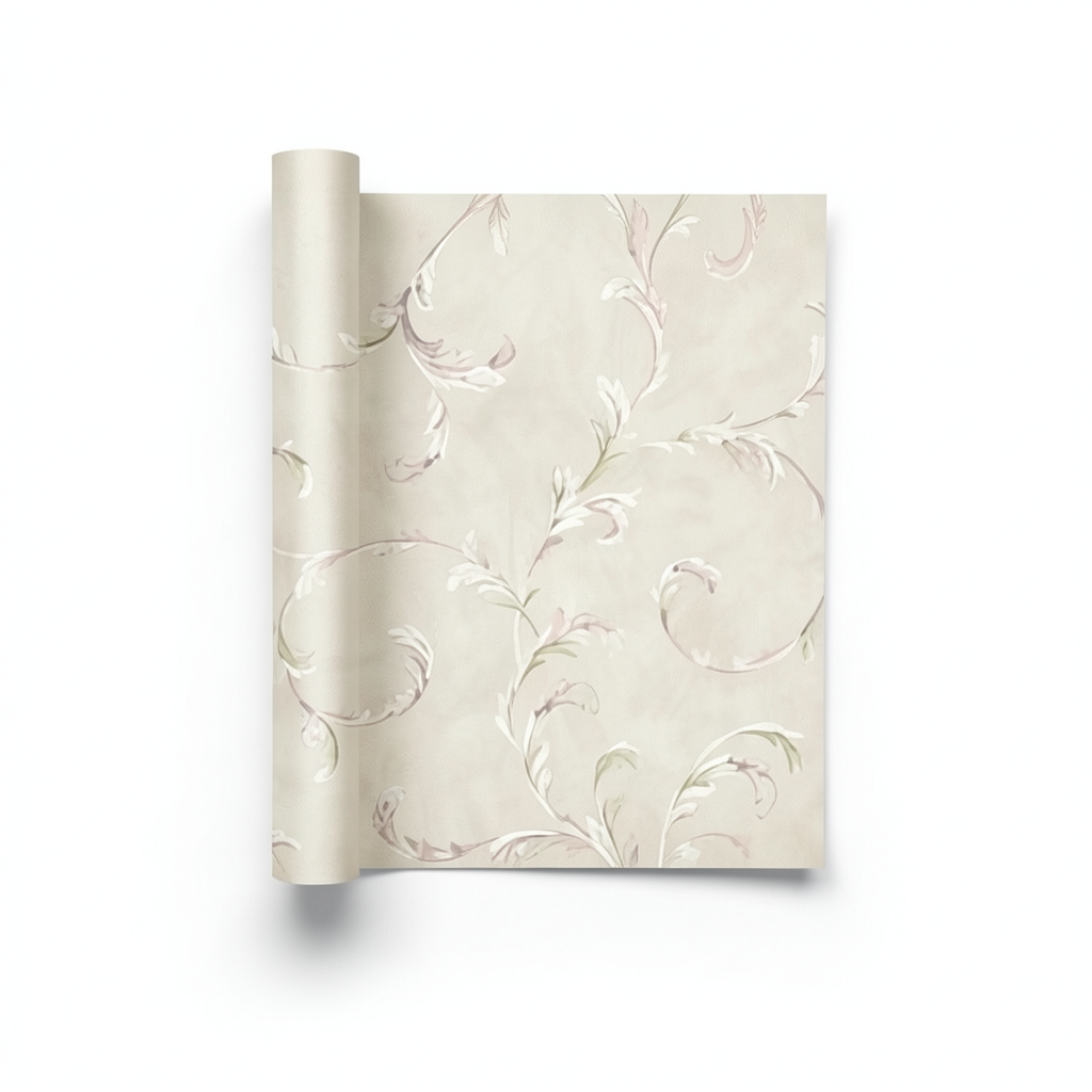 Classic Wall Decoration 10mx0.53m Beige Color, Model aq50219