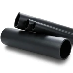أنابيب بلاستيك HDPE ضغط اسمي 4 بار PE 100 قطر خارجي 400 مم لون أسود