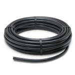 لفة أنابيب HDPE ضغط 15.9 بار PE 63 قطر 20 مم SDR 7.4 أسود