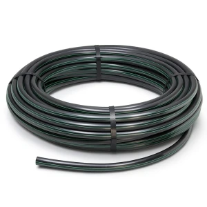 HDPE Polyethylene Plastic Coil Pipe 15.9 Bar Pressure, 40 mm Outer Diameter, SDR 7.4, Black