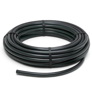لفة أنابيب بلاستيك HDPE ضغط 15.9 بار PE 63 قطر خارجي 75 مم SDR 7.4 لون أسود