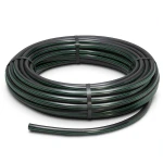 لفة أنابيب HDPE ضغط 15.9 بار PE 63 قطر 20 مم SDR 7.4 أسود