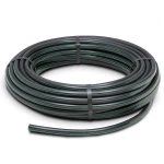 لفة أنابيب HDPE ضغط اسمي 15.9 بار PE 63 قطر خارجي 110 مم SDR 7.4 لون أسود