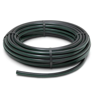لفة أنابيب بلاستيك HDPE ضغط 15.9 بار PE 63 قطر خارجي 32 مم SDR 7.4 لون أسود