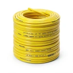 كابل نحاسي THHN/THWN معزول PVC قطر 10.0 مم 600 فولت 500 قدم أصفر | شركة الفنار