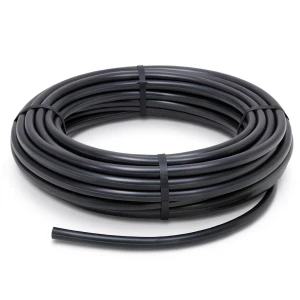 HDPE Coil Pipe 15.9 Bar Pressure PE 63 50 mm Outer Diameter SDR 7.4 Black