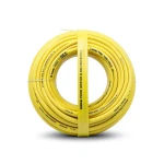 كابل نحاسي THHN/THWN معزول PVC 105 درجة مئوية قطر 13.8 مم 600 فولت 500 قدم أصفر | شركة الفنار