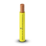 كابل نحاسي THHN/THWN معزول بمركب PVC 105°C قطر 15.1 مم 600 فولت طول 500 قدم أصفر | شركة الفنار