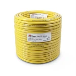 THHN/THWN Copper Cable PVC Insulation 105°C Diameter 7.6 mm 600 Volt 500 Feet Yellow | Al Fanar