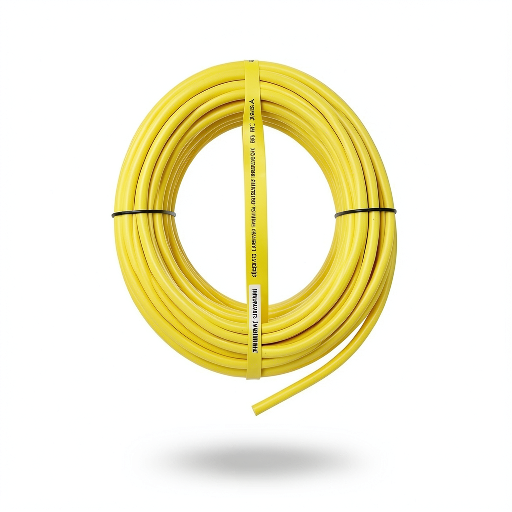THHN/THWN Copper Cable PVC Insulation 105°C Diameter 9.3 mm 600 Volt 500 Feet Yellow | Al Fanar