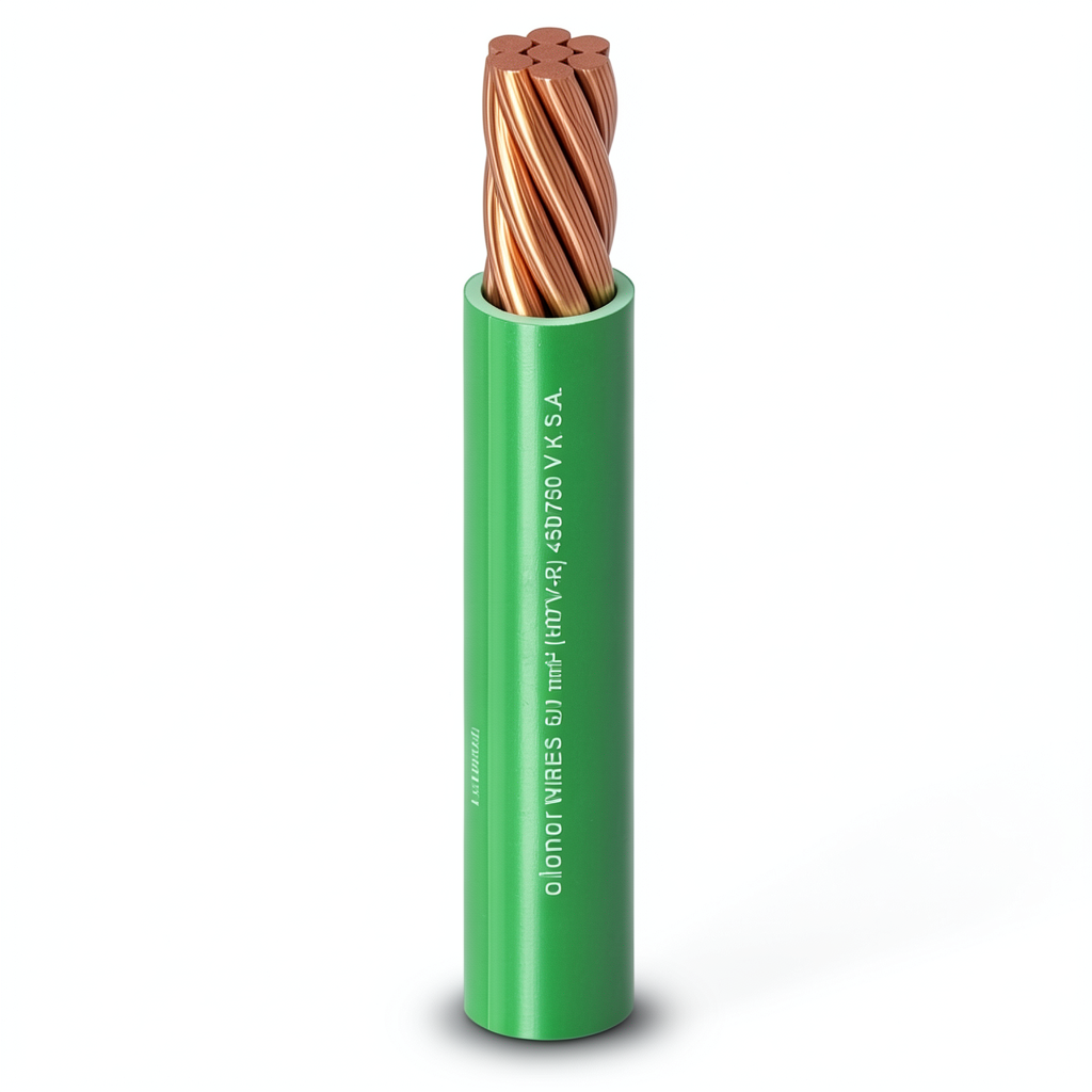 Stranded Copper Wire 120mm Heat Resistant PVC Insulation, 450/750V | Al Fanar