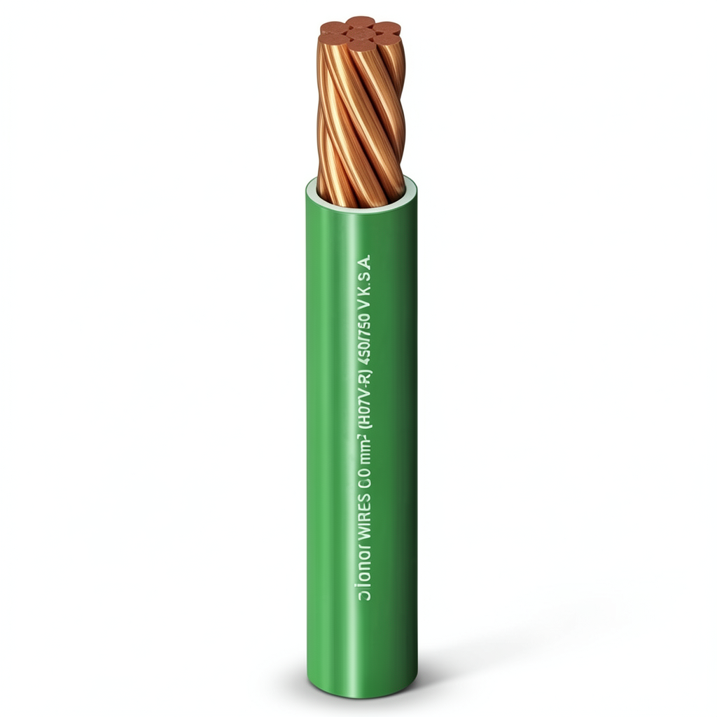 Stranded Copper Wire Heat Resistant PVC Insulated 70mm, 450/750V | Al Fanar