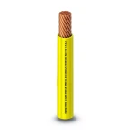 THHN/THWN Copper Cable 12.7 mm Diameter 600 Volt 500 Feet Yellow PVC Insulation | Al Fanar