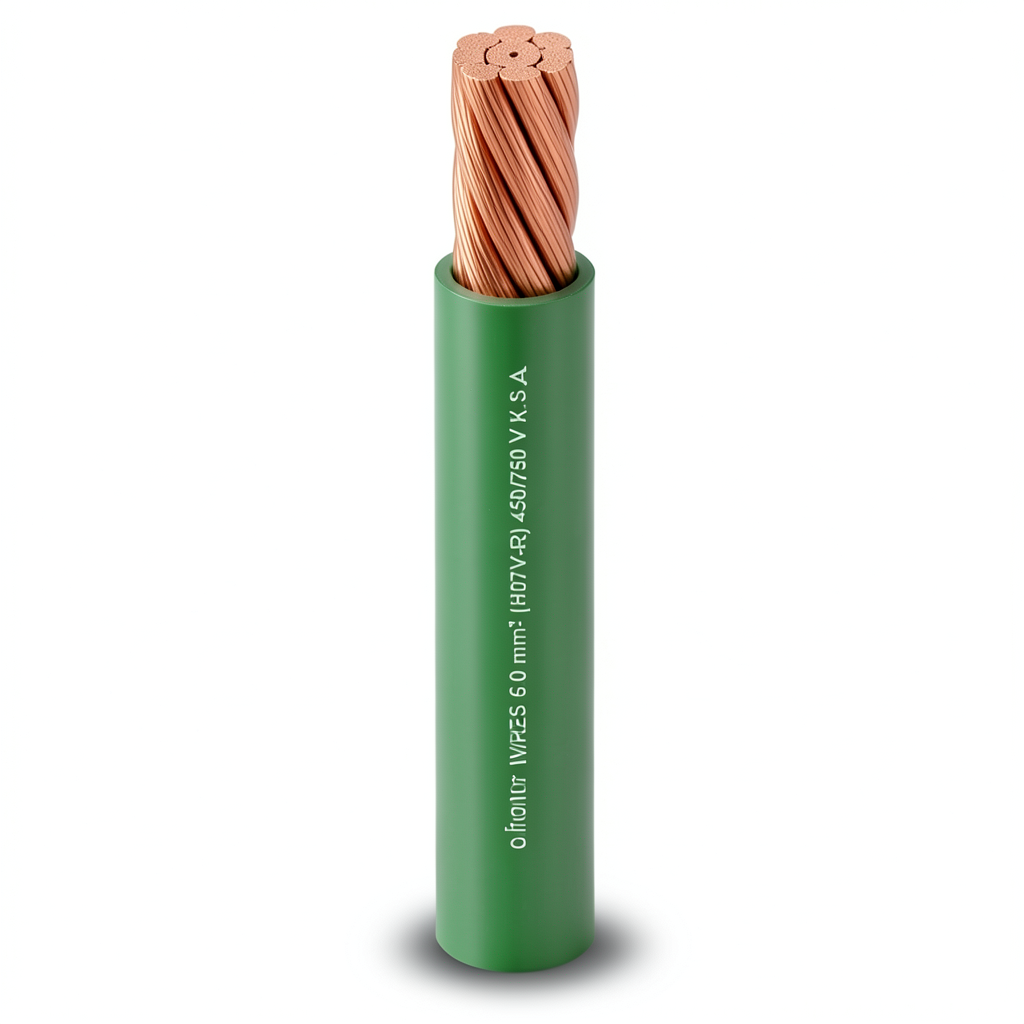 Stranded Copper Wire 120mm Heat Resistant PVC Insulation, 450/750V | Al Fanar