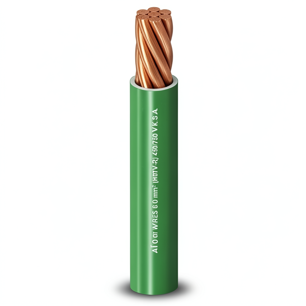 سلك نحاس مجدول معزول PVC مقاوم للحرارة، مقاس 240 مم2، 450/750 فولت | شركة الفنار