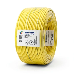THHN/THWN Copper Cable PVC Insulation 105°C Diameter 16.1 mm 600 Volt 500 Feet Yellow | Al Fanar