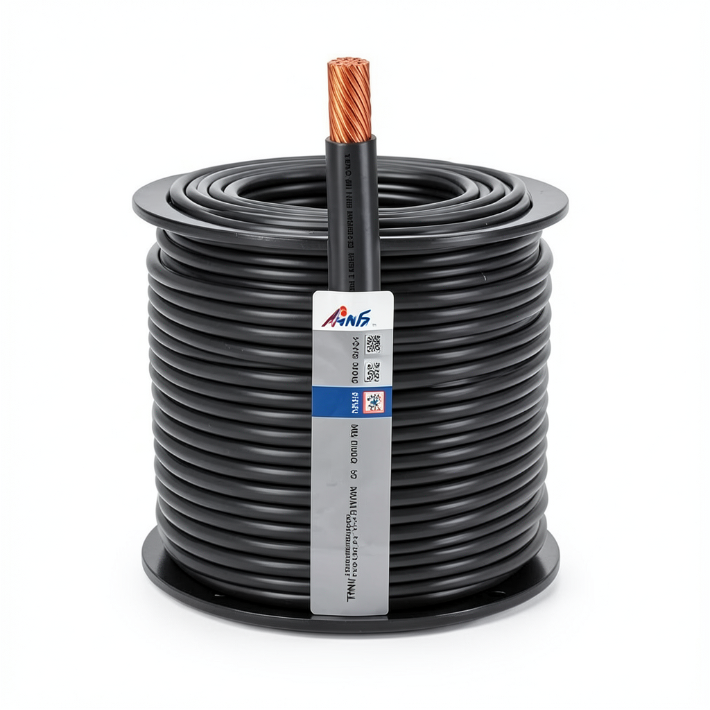 THHN/THWN Copper Cable PVC Insulation 105°C Diameter 13.8 mm 600 Volt 500 Feet Black | Al Fanar