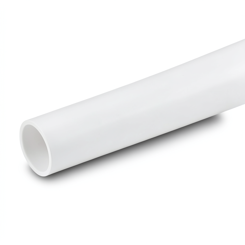 أنابيب بلاستيك UPVC جدول 80 مقاس 4 إنش سمك 8.6 مم وزن 2.88 كجم/م لون أبيض | بلاستيك الوطنية