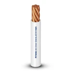 Stranded Electrical Wire 150mm 450/750V, Copper Conductor 2.44mm Diameter, PVC Insulation, White | Al Fanar